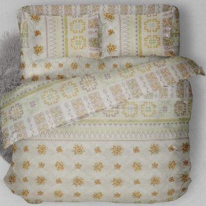 Polycotton Plaid Double Bedding Set