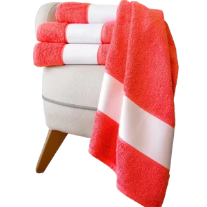 Full Cotton Bath Towel Set 4 pcs