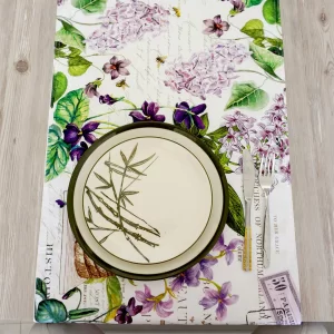 Full Cotton Satin Tablecloth Runner Digital Printed 152x42