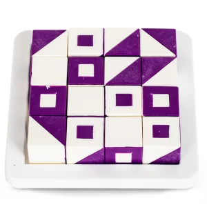 Doğal Ahşap Pratik Küpler Zeka Oyunu