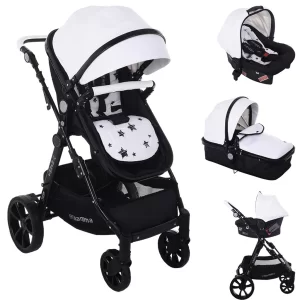 Mamma Badger Exclusive Deri Konsept Travel Bebek Arabası