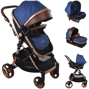 Mamma Lizard Travel Sistem Amortisörlü Bebek Arabası
