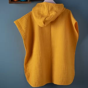 Full Pamuk 4 Kat Müslin Panço Bornoz