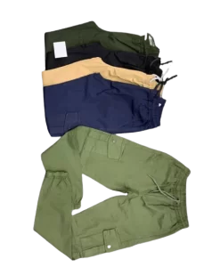 Kargo Cep Slim Fit Lastikli Erkek Pantolon