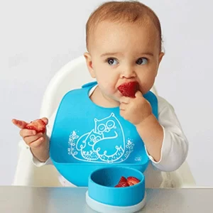 Pocket Silicone Bib