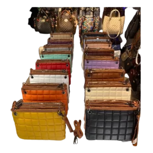 10 Pieces Three Pocket Multifaceted Women Bag