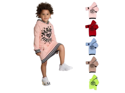 Kidsroom Sweatshirt Dress For Girl