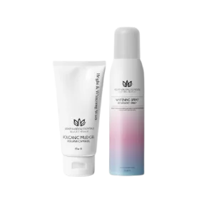 Whitening Spray And Volcanic Gel