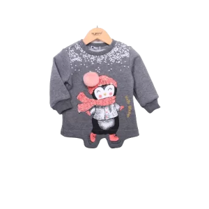 Tuffy Penguen Figured Sweat For Girl