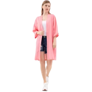 Şal Yaka Uzun Ceket